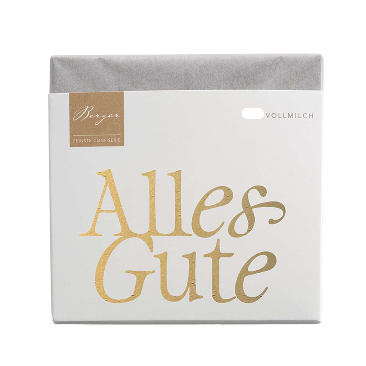 Berger Vollmilchschokolade„Alles Gute“