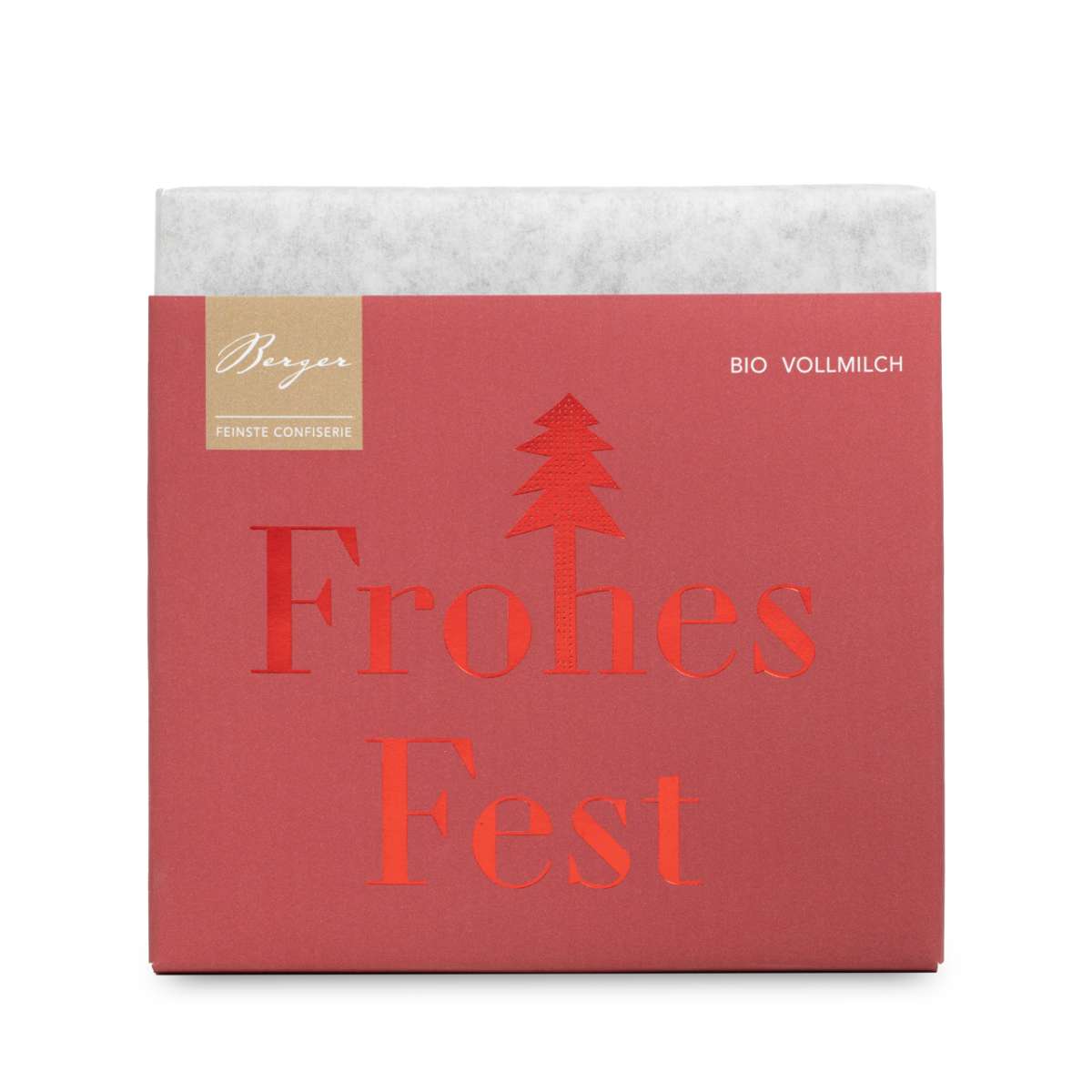 Berger Vollmilchschokolade "Frohes Fest"