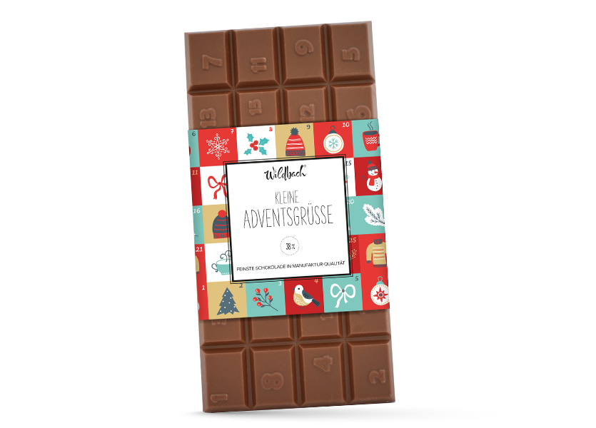 Wildbach Adventskalender Edelvollmilch