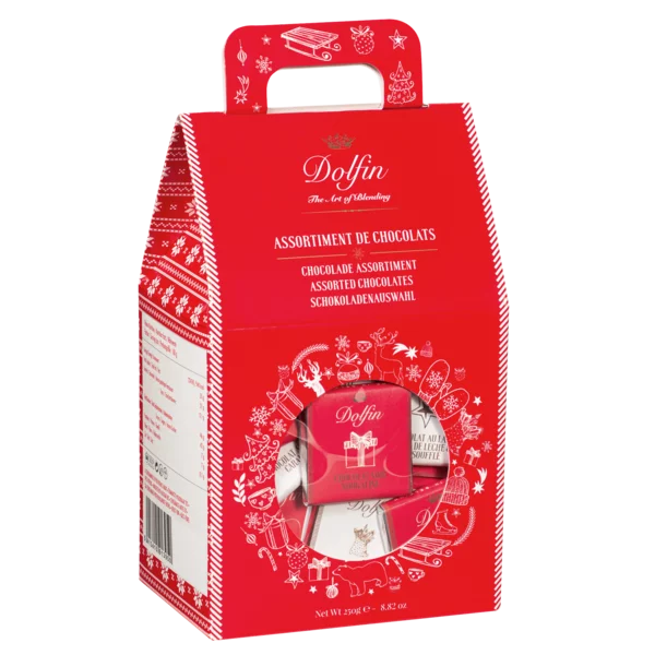 Dolfin Weihnachts-Box mit Napolitains