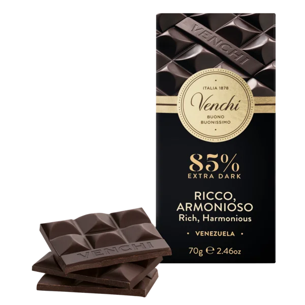Venchi 85% Extra dark ricco, armonioso
