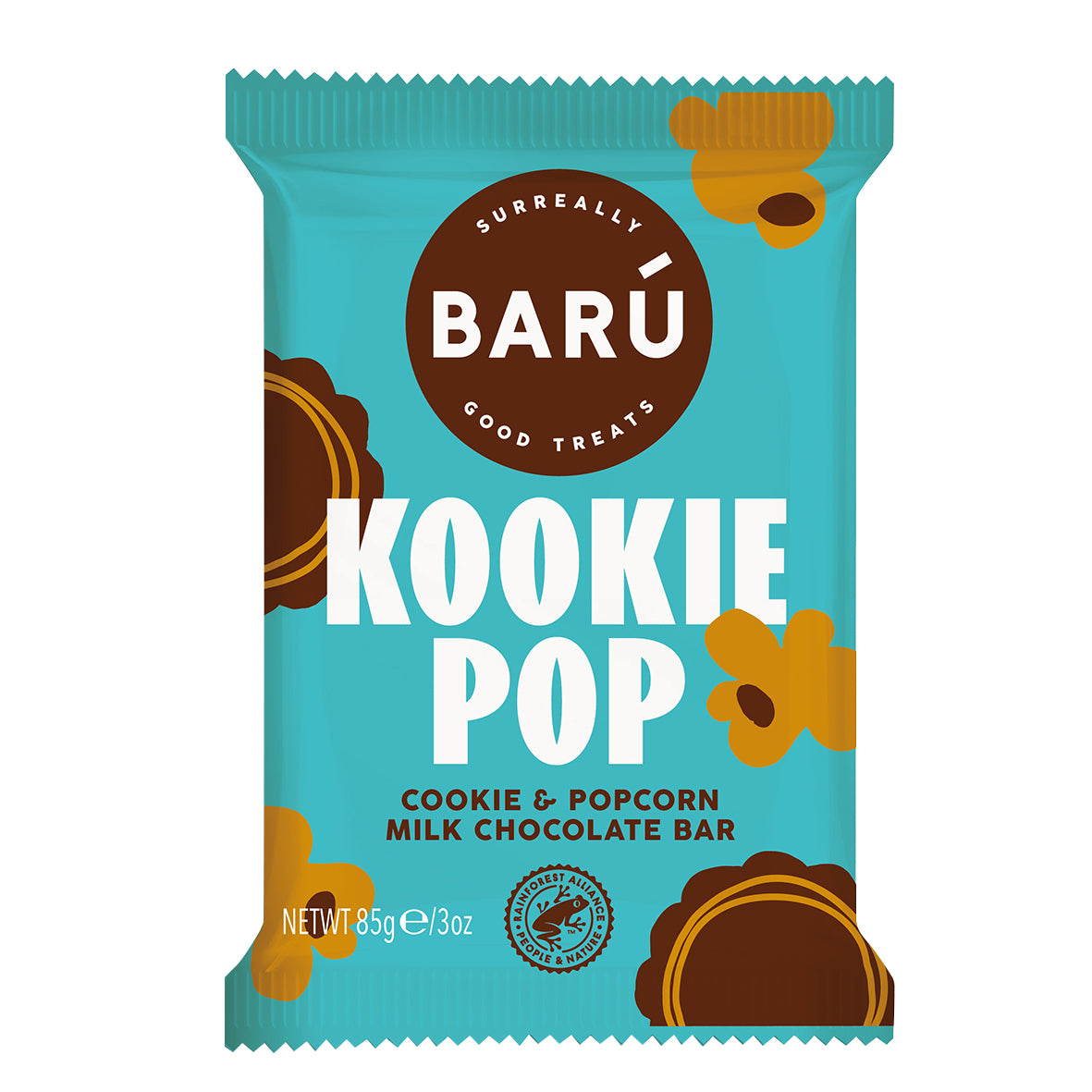 Baru Chocolate Bar Milk Cookie & Popcorn