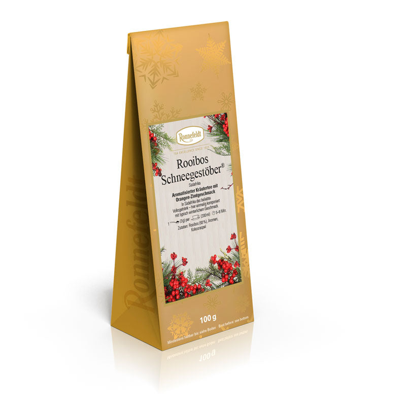 Weihnachts- und Wintertee: Rooibos Schneegestöber