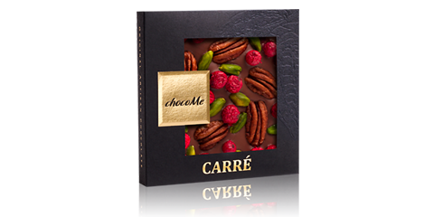 Chocome - Milch Schokolade Nüsse und Beeren