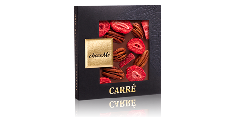 Chocome - Milch Schokolade Nüsse und Beeren