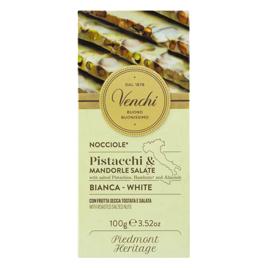 Venchi Weiße Schokolade mit gesalzenen Nüssen