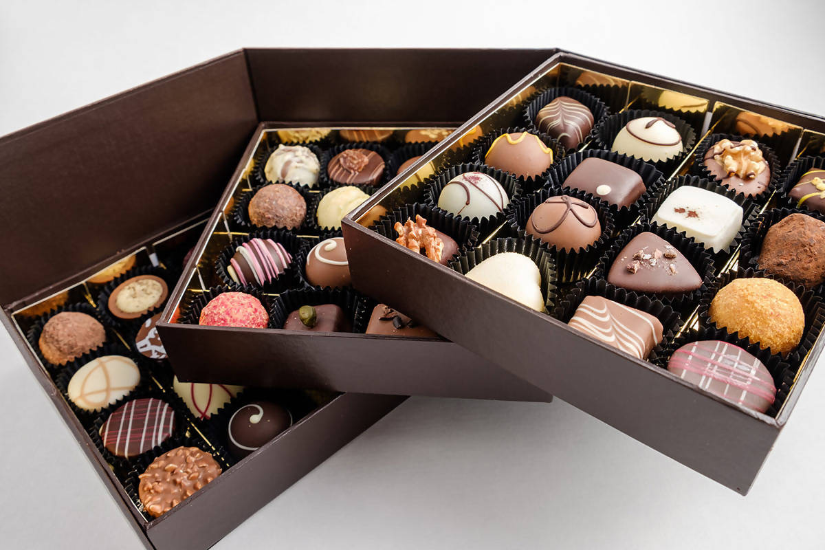 48 Pralinen | Edition FRANZ “Winter" | 3 Etagen