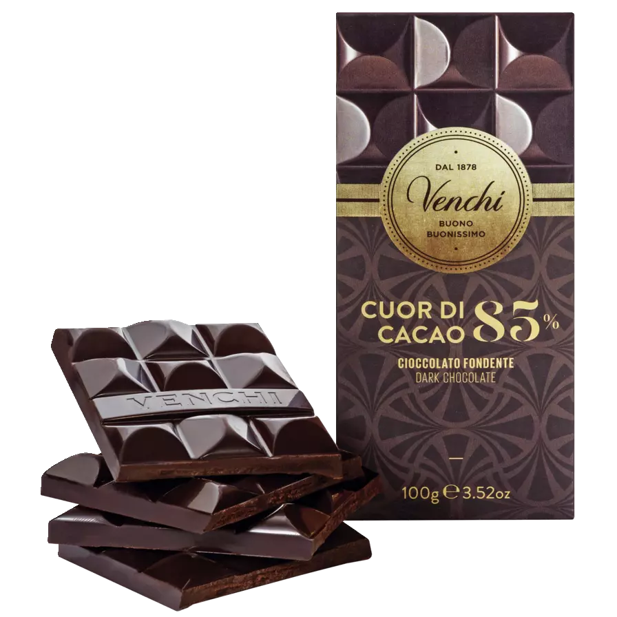 Venchi Zartbitterschokolade Extra 85%
