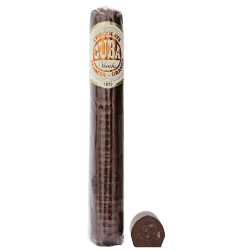 Venchi Zartbitter-Zigarre mit Orangenschalen-Kakaocreme