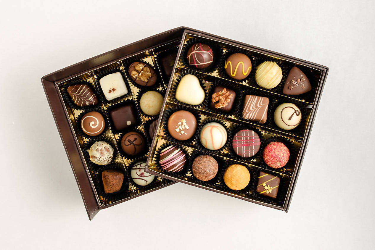 32 Pralinen | Edition FRANZ “Winter" | 2 Etagen