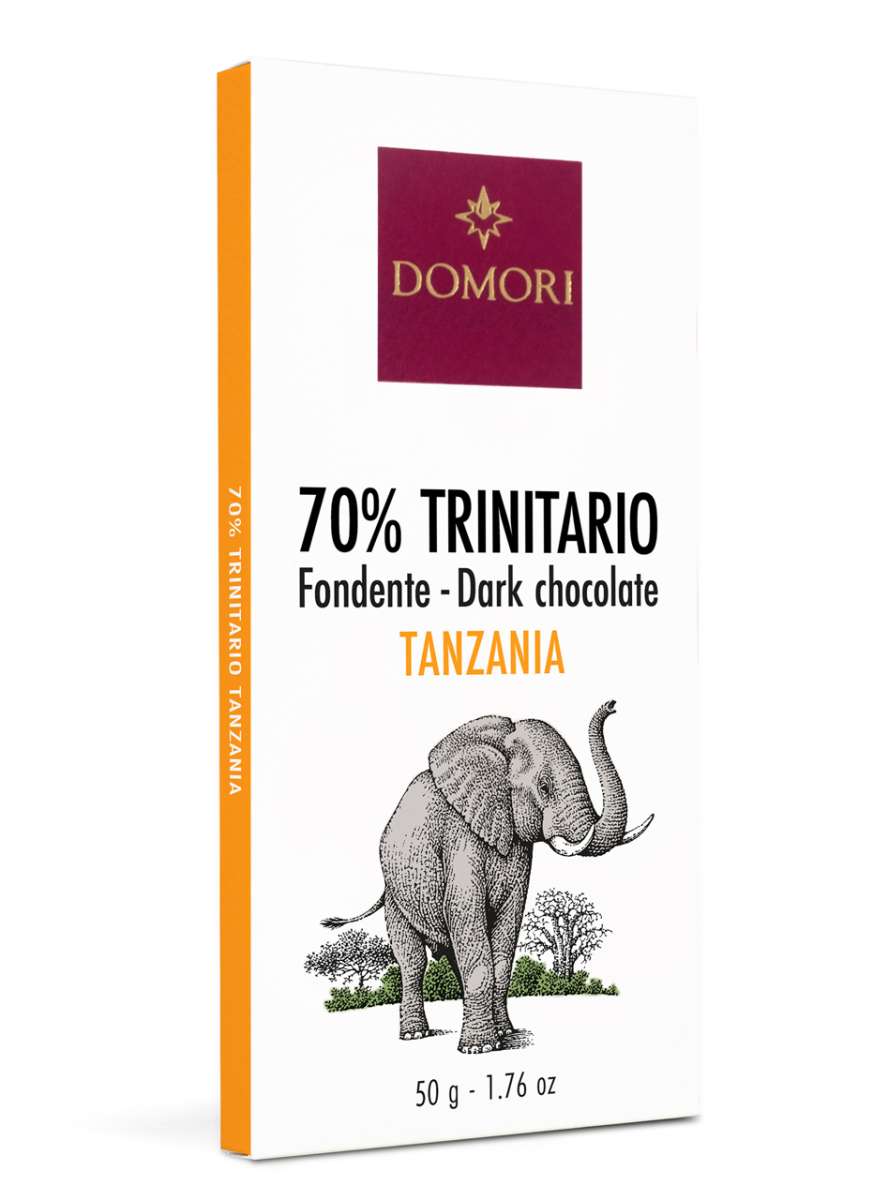 Domori Edelbitterschokolade Trinitario 70 % Tanzania