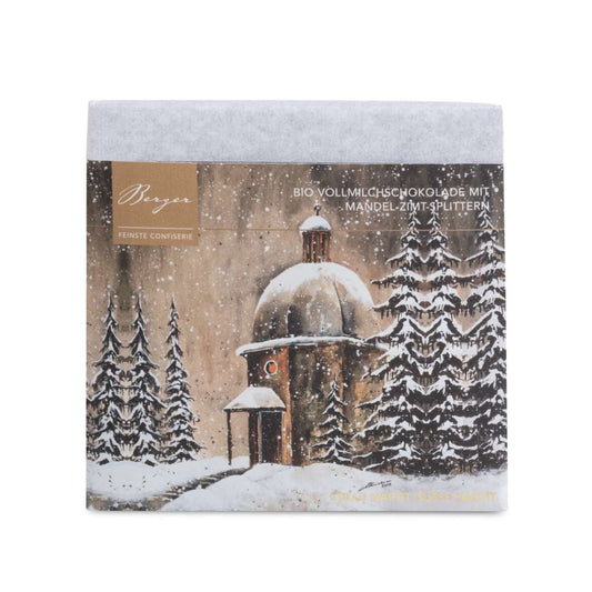 Berger Vollmilchschokolade mit Mandel-Zimt-Splitter „Stille Nacht“