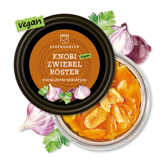 Knobi Zwiebel Röster – Knoblauch-Variation