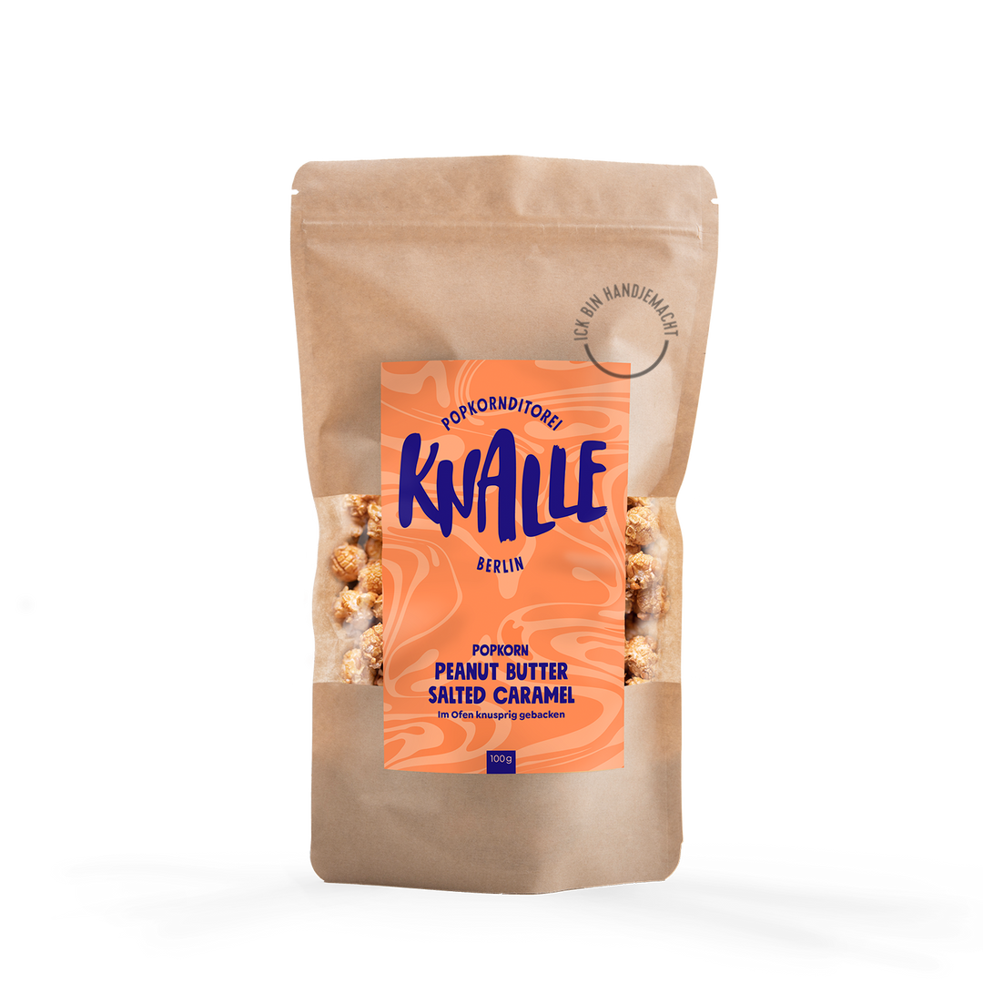 Knalle Peanut Butter Salted Caramel Popcorn