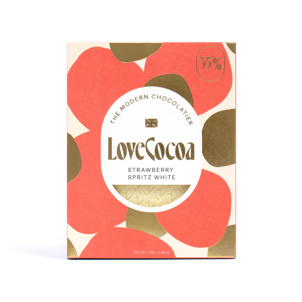 Love Cocoa White Chocolate Strawberry Champagne