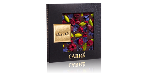 Chocome - Zartbitter Schokolade Blüten Nüsse Früchte