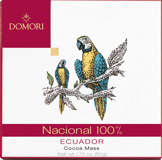 Domori Nacional 100 % Kakaomasse Ecuador Arriba