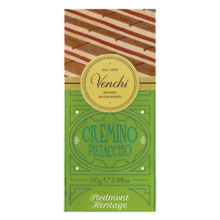 Venchi Pistacchio Cremino - Gianduia-Pistazienschokolade