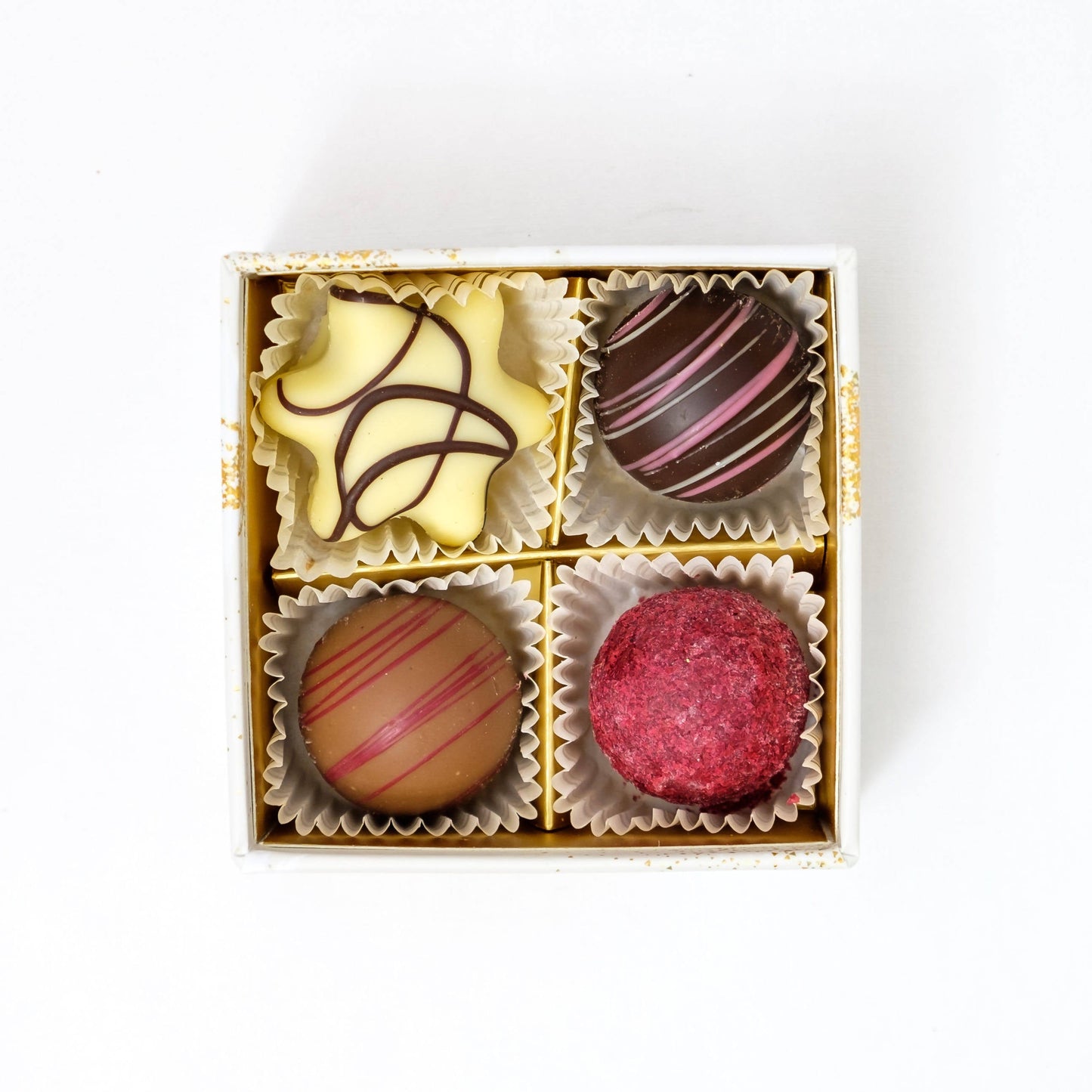 4 Pralinen | Edition "Classic Christmas"